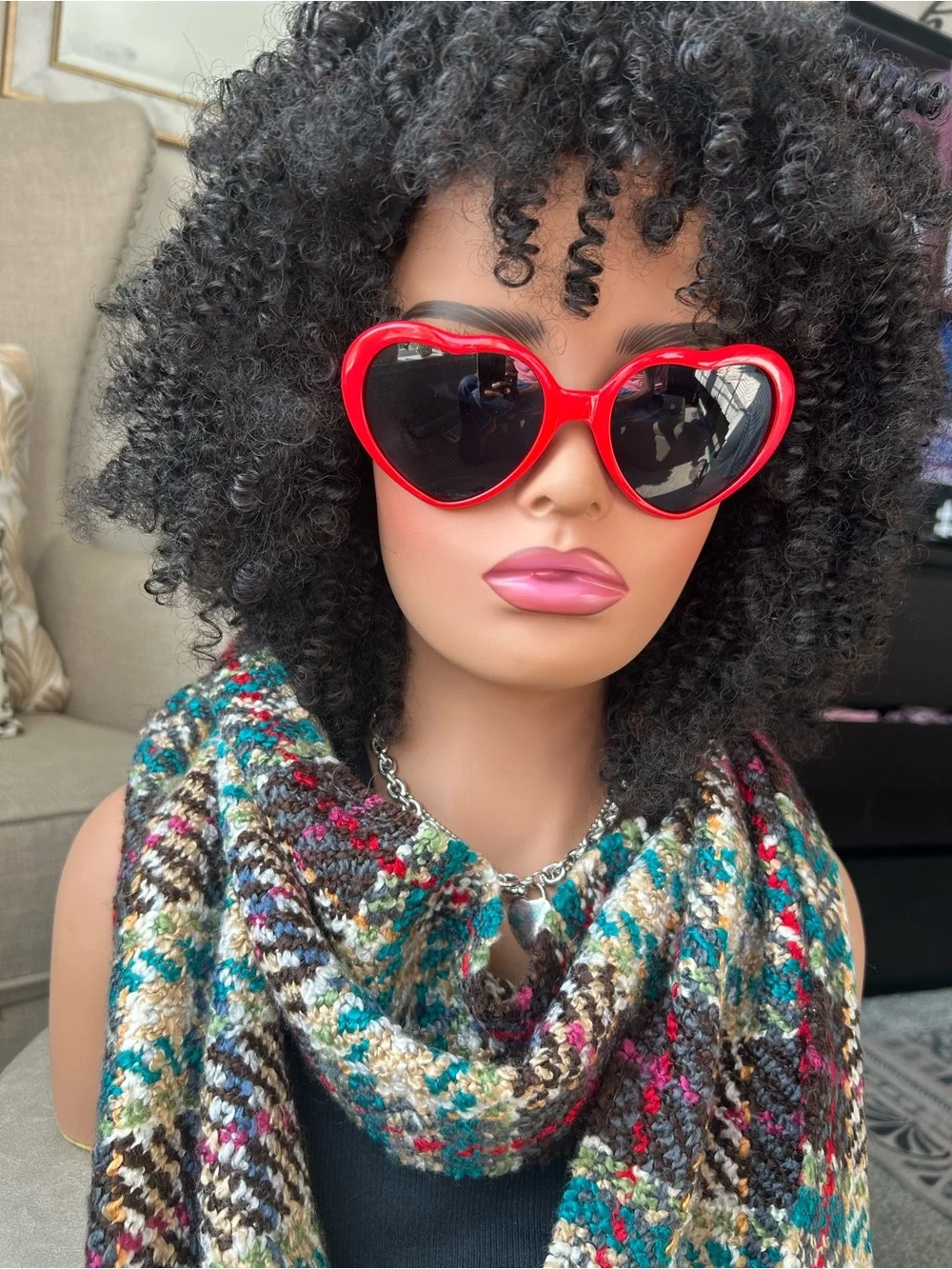 ✨NEW Red Heart Statement Sunglasses for Women